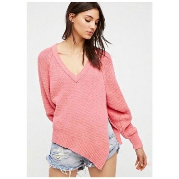 Free People West Coast Pullover In Pink - Picture 2 of 6
